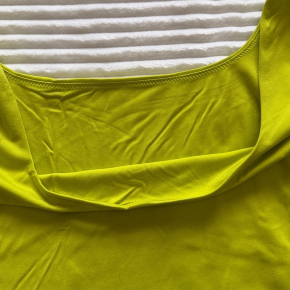 Lululemon Wundermost Ultra-Soft Nulu Square-Neck Long-Sleeve Bodysuit Lichen Lim - Picture 9 of 12